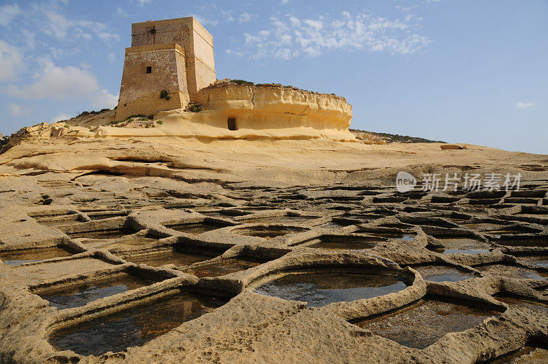 Xlendi Gozo,马耳他群岛。